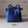 Bolsa de Armazenamento para Viagem para Conjunto de Chá de Tecido Erya Bule Xícara de Chá de Fair Cup Bolsa de Veludo Portátil Conjunto de Chá de Viagem