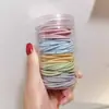 Cuerda para el Cabello Casual para Mujer, Goma Elástica Fina Estilo Coreano, Sin Marca, Banda de Goma, Cuerda Elegante para el Cabello de Niña