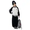 Chaqueta de Otoño para Niñas 2026 Nuevo Estilo Americano Chaqueta de Béisbol con Estampado de Estrellas Chaqueta Versátil de Moda Casual