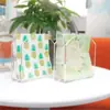 Porta Servilletas Cuadrado de Acrílico Transfronterizo para Restaurantes Occidentales, Dispensador de Servilletas de Papel para Mesa de Cafetería, Estante Transparente en Forma de U para Guardar Servilletas