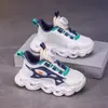 Zapatos de Malla para Niños 2026 Primavera y Otoño Estilo Nuevo Hebilla Giratoria Zapatos Deportivos Transpirables para Niños Mayores Ligeros Versátiles Zapatos para Correr