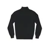 Suéter Masculino Gola Meia-Alta Pulôver Tricô Masculino Inverno Slim Fit Camada Base Suéter de Lã Suéter Masculino Cross-border Gola Meia-Alta