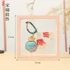 Artículos de Regalo Culturales y Creativos para Atracciones Turísticas: Saquitos de Incienso, Colgantes de Caballo de Metal, Amuletos de Bolsa de Brocado Song de Estilo Chino, Llaveros de Recuerdo de Viaje
