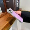Adecuado para iPhone16 Funda para Teléfono Móvil Pluma de Arena Degradado con Pedrería Apple 15ProMax Láser Sentido Avanzado 14 Funda Protectora