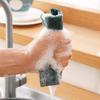 Esponja de Hilo de Diamante Paño de Limpieza Estropajo Paño para Lavar Platos del Hogar Trapo de Limpieza de Cocina Cepillo para Ollas y Tazones Frostado Cepillado Se Puede Cortar