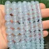 Cuentas Sueltas de Calcedonia Optimizadas Accesorios para Joyería DIY Enhebrado Hecho a Mano Productos Semi-Terminados Cuentas de Jade Venta Directa del Fabricante