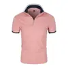 2026 Nueva Camisa Polo de Verano Transfronteriza para Hombre Manga Corta Moderna Color Sólido Versátil Casual Exclusivo Transfronterizo para Hombre
