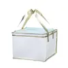 Bolsas Térmicas para Bolo em Estoque, Conservação de Alimentos Frescos, Bolsas Térmicas Tote de Folha de Alumínio Refrigerada, Bolsas Térmicas de Folha de Alumínio para Atacado para Entrega