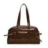 Bolso de Hombro Casual de Gran Capacidad para Comercio Exterior 2025 Nuevo Estilo Primavera Ballet Lazo Todo Fósforo Axila Bolso de Moda para Mujer