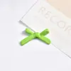 Aleación Colorido Separadores de Moño Cuentas Sueltas Accesorios DIY Materiales Cadena para Teléfono Móvil Pulsera Pasador Accesorios para Joyería