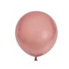 Globo de metal de 12 pulgadas y 2,8 g de grosor con diseño de viento para decoración de fiestas de cumpleaños y bodas, globo de látex de color cromado.
