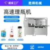 Máquina Desenroladora de Garrafas de Alta Velocidade para Garrafas Redondas, Garrafas Plásticas PET, Frascos de Medicamentos, Equipamento Desenrolador de Garrafas Totalmente Automático, Máquina Alimentadora de Garrafas de Água Mineral