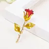 [Liquidação] Broche de flor de pavão com diamantes de comércio exterior europeu e americano, pins de gatinho dançante, acessórios para roupas masculinas e femininas