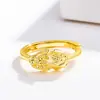 Anillo Pixiu Estilo Étnico Retro Kaiwei, Anillos Pixiu Auspiciosos y Atractores de Fortuna para Hombres y Mujeres, Mismo Estilo para Parejas, Venta al por Mayor