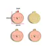 Acessórios para Joias de Liga DIY Letras Inglesas Amor Placa de Gotejamento de Óleo Pulseira Chaveiro Pingente de Colar W503