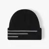 Gorro de Punto Grueso Cálido con Forro de Polar para Otoño e Invierno, Protector de Orejas, Versátil para Exteriores, Informal, para Viajes Diarios