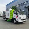 Barredora de Carreteras Pequeña de 5 Toneladas Vi Isuzu Nacional Adecuada para Pueblo y Calle Precio de Venta Directa de Fábrica de Barredoras de Carreteras