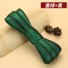 Hengmeihe cheongsam borda tira tecido borda laminada 1,2 cm de largura cetim de duas cores não-passar roupas decote guarnição acessórios