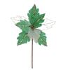 Decoración Artificial de Hoja de Arce Individual Transfronteriza para Montaje de Escena, Accesorio de Fotografía, Decoración de Hoja de Arce Roja, Lazo Navideño