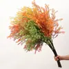 Simulação Ouro Mil Camadas Salgueiro Dourado Fragrante Alecrim Decoração de Casa Material para Arranjo de Flores Decoração de Casamento Paisagismo Verdejante Plantas Verdes
