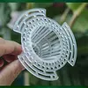Tapete respirável à prova de vazamento para vaso de flores, tapete de cobertura para drenagem, novo tapete de fundo cônico, rede de drenagem para suculentas, tampa de rede de drenagem para fundo de orquídea