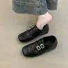 Zapatos Brogue de Cuero Tallado con Tacón Oculto de 3 cm, Nuevo Diseño para Primavera y Otoño 2026, Mocasines Retro Estilo Británico