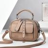 Nuevo bolso bandolera de alta gama multicapa de gran capacidad transfronterizo es simple, combina con todo, retro, bolso de mano de alta gama