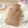 Nuevo Modelo en Stock: Bolsa de Agua Caliente Antiexplosión Engrosada para Niñas, Calienta Manos, Compresa Caliente, Calienta Vientre, Calienta Pies, Calentador de Manos Grande de Piel Sintética de Conejo