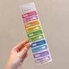 La horquilla de estrella para niños con clip bb de color no daña el cabello del bebé, tocado con flequillo lateral para niña pequeña, horquilla para cabello roto