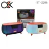 Altavoz con reloj O8K para el hogar, escritorio, portátil, inteligente, carga inalámbrica de 15W, audio Bluetooth inalámbrico BT-2206
