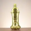Guanyin de Cobre Yang Tongji, Guanyin do Mar do Sul, Bodhisattva Avalokitesvara, Ornamento de Estátua para Adoração Doméstica, Guanyin em Pé