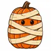 2026 Nueva Decoración Retro de Halloween Pequeñas Figuras de Madera Adornos Artesanía de Madera Creativa para el Hogar y el Escritorio