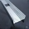 Material de Teto de Perfil de Aço Leve Placa de Gesso Perfil de Teto e Piso Estrutura de Divisória 75 Perfis Verticais Perfil Principal Horizontal