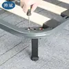 Estrutura de cama de suporte tipo T com pernas de suporte, pé de suporte para estrutura de cama, pé de canto para cama de arroz, pode ser aumentado e ajustado