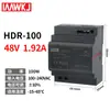 Fuente de alimentación conmutada Mingwei H-15-24V montada en riel, 30W, tamaño compacto, 5V CC, -60-12