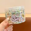Diadema Marrón para el Pulgar para Niñas Pequeñas, Alta Elasticidad y Sin Daño al Cabello, Goma para el Cabello para Bebés y Niños Pequeños, Goma Elástica Pequeña Chirp