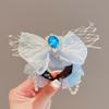 Accesorio para el Cabello de Corona de Princesa para Niñas Herramienta para Moños Infantiles Pasador de Brillo para Niña Pequeña Pinza para Cola de Cabello en la Parte Posterior de la Cabeza para Niñas