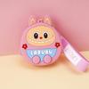 Nuevo Monedero de Dibujos Animados de Labubu Lindo Llavero Bolsa de Almacenamiento Muñeca de Silicona Lindo Monedero Portátil