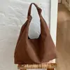 Bolsa tote tecida da moda para mulheres, moda outono/inverno 2026, bolsa de ombro de grande capacidade, bolsa de mão para o dia a dia