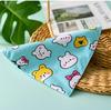 Toalla de Saliva para Mascotas Personalizada por el Fabricante, Toalla Triangular para Gatos y Perros, Bufanda Bordada con Nombre Personalizado, Universal para Tamaños Grandes, Medianos y Pequeños