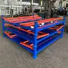 Estanterías Personalizadas de Ángulo de Acero Plegable, Estanterías de Almacenamiento Apilables, Estanterías para Almacenamiento de Tela, Estanterías de Carga Pesada, Estanterías de Almacenamiento Plegables