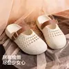 Pantuflas Birkenstock tejidas con calados para mujer, cómodas para caminar, antideslizantes y resistentes a los olores, nuevo modelo de verano 2026 para uso interior y exterior