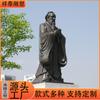 Escultura de Cobre Fundido Figuras Antiguas Alusiones Históricas Celebridad Bian Que Li Shizhen Mencio Escuela Escultura Adornos