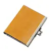 Novo Porta-Cartões de Couro Oleado de Couro de Grão Superior para Mulheres, Bolsa de Documentos Vintage, Porta-Cartões com Múltiplos Compartimentos para Cartões, Porta-Cartões de Couro Genuíno para Mulheres