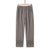 Pantalones de chifón para madre, pantalones capri delgados de verano, cintura alta, rectos, para mujeres de mediana edad y mayores, pantalones holgados para suegra/abuela