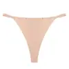 Suministro Exclusivo Transfronterizo de Panties Sexys Finos Sin Costuras de Tiro Bajo para Mujer, Ropa Interior Deportiva Cómoda, Transpirable y de Secado Rápido de Seda de Hielo de Una Pieza