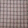 Novedades de Primavera y Verano en Stock: Tela de cuadros teñida en hilo con textura de burbujas rayada para ropa de hombre y mujer, camisas y pantalones