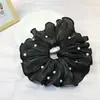 Diadema de Hada Primaveral y Otoñal 2025 Nuevo Estilo Goma para el Cabello Diadema de Gama Alta Flor para la Cabeza Cuerda para el Cabello de Doble Capa con Perlas Accesorios para el Cabello