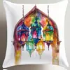 Nueva Funda de Cojín Lunar Colorida Transfronteriza para Festivales Étnicos, Decoración de Ambiente para el Hogar, Funda de Cojín para Sofá