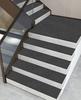 Alfombrilla para Escalones de Madera Maciza Reexaminación Alfombra de Color Sólido Simple Diatomeas Antideslizante Absorbente Alfombrilla para Peldaños Adhesivo Libre Autoadhesivo